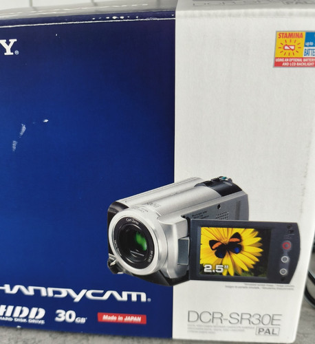 Sony handycam dcr sr30e - sony,