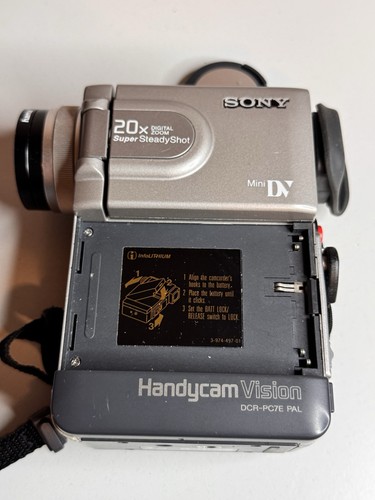 Sony dcr pc7e pal minidv - sony,