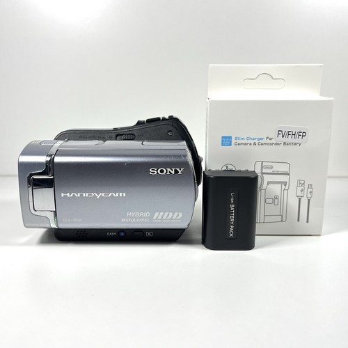 Sony handycam dcr sr85e silver - handycam,