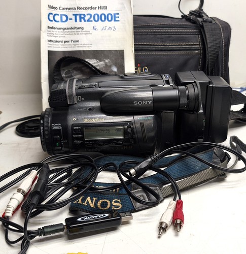 Sony handycam ccd - sony, ccd-tr