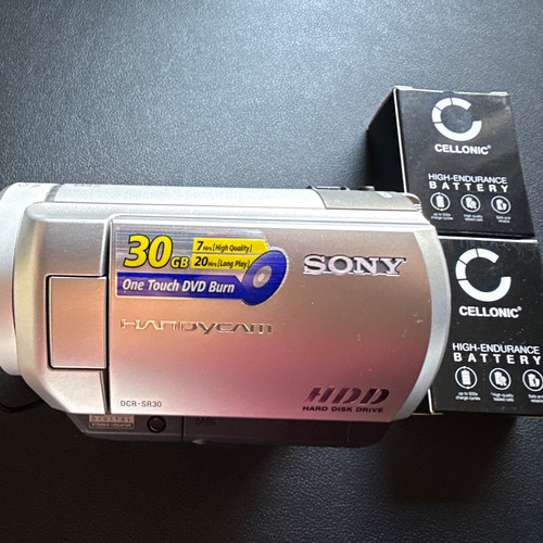Sony handycam dcr - sony, dcr-sr30