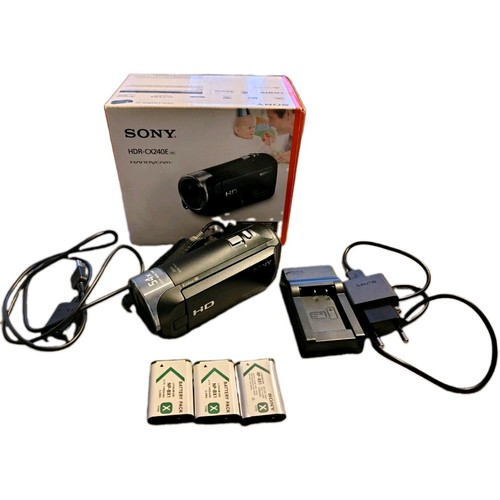Sony hdr cx240e camcorder full - sony,