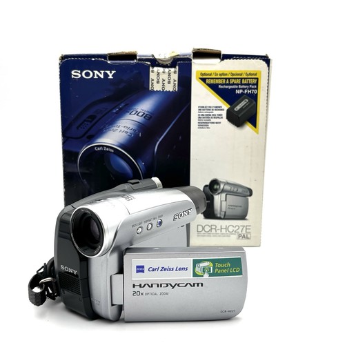 Sony handycam dcr hc27 - sony, minidv