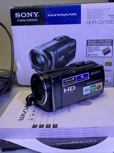 Sony hdr cx115e handycam - hdr-cx115e, full