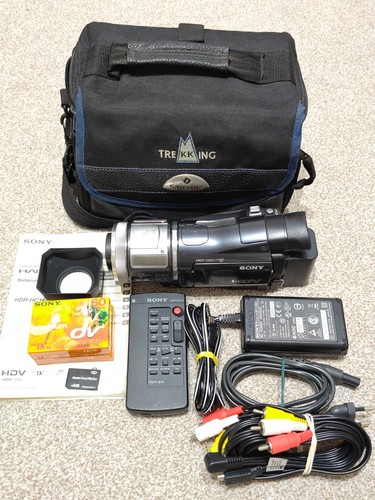 Sony handycam hdr hc1e minidv - handycam,