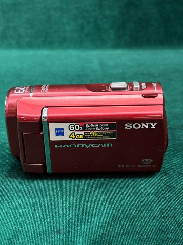 Sony handycam dcr - sony, dcr-sx30e